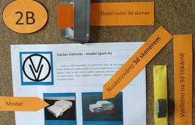 Práce s 3d skenerem