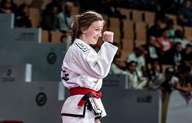 Aneta Pokorná - mistrině světa v Jiu Jitsu