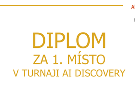 První místo v turnaji AI Discovery