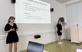 Prezentace skupinových prací 1. ročníku v předmětu informatika